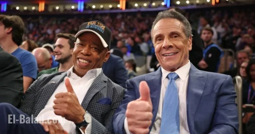 Eric Adams Endorses Andrew Cuomo to Succeed as New York City Mayor