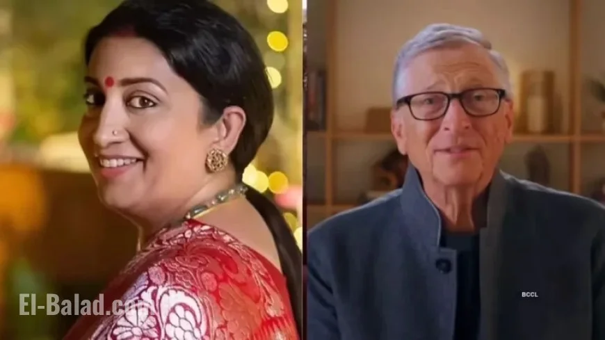 Smriti Irani’s Journey: From Bill Gates Meetings to Top-Paid TV Star