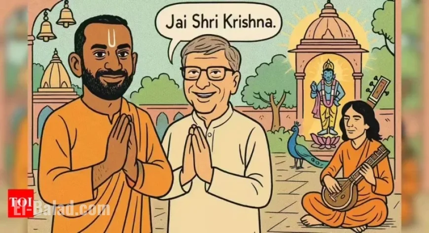 Why Bill Gates and Kash Patel Embrace ‘Jai Shri Krishna’ in the West