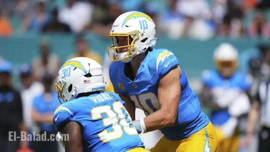 Kimani Vidal stats: 2025 Chargers snapshot, role, and pace through Week 7