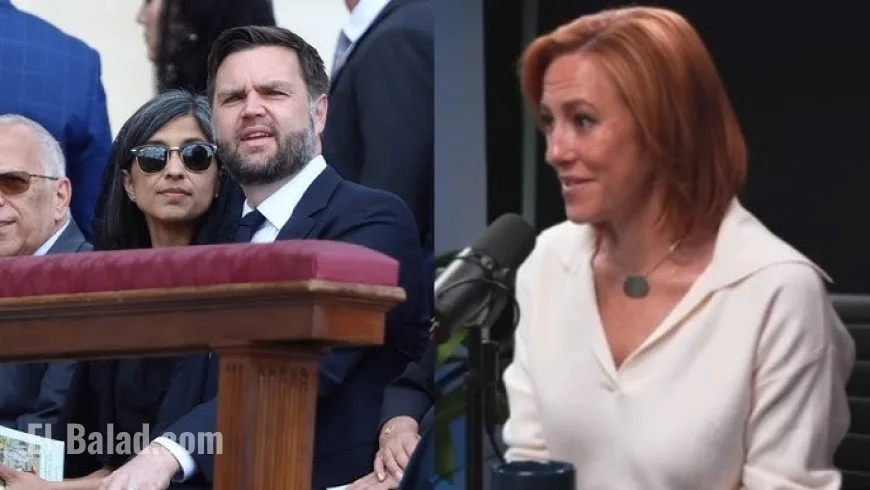 Jen Psaki’s joke about Usha Vance ignites backlash and a sharp response from the vice president