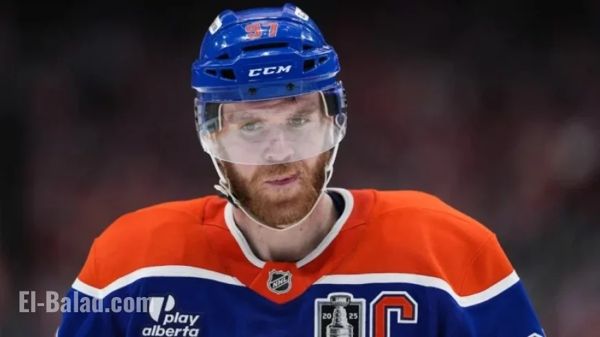 Oilers’ McDavid Observes Blue Jays’ Remarkable World Series Journey