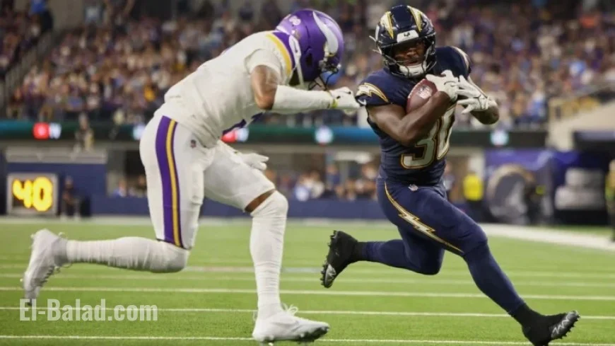 Herbert, Vidal Propel Chargers to Dominant Victory Over Vikings