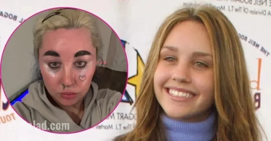 Amanda Bynes Reveals New Look in Selfie After Recent Cosmetic Surgery