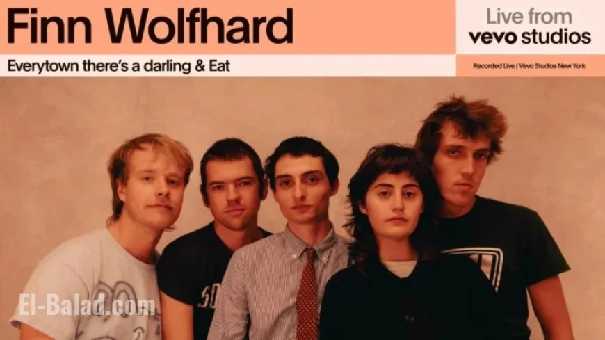 Finn Wolfhard Performs “Everytown There’s a Darling” Live at Vevo Studios
