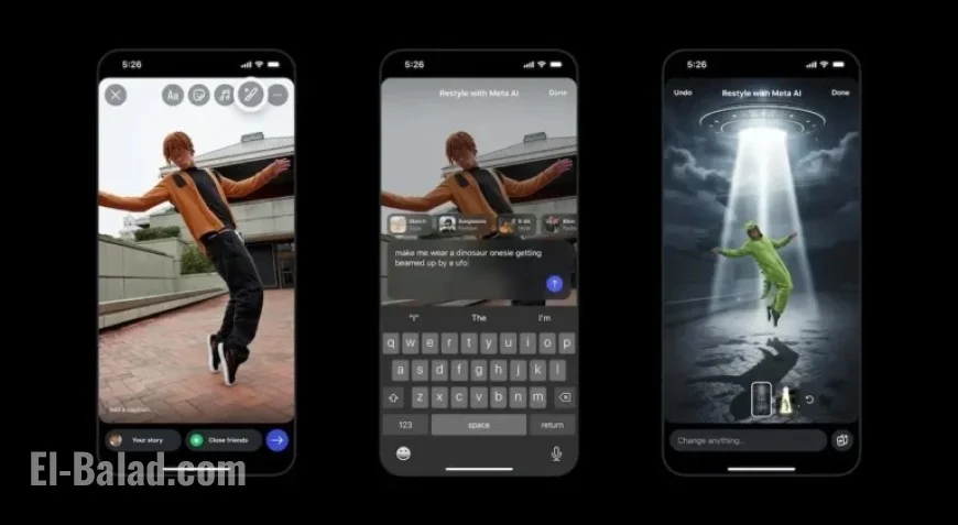 Instagram Integrates Meta AI Tools for Enhanced Story Editing