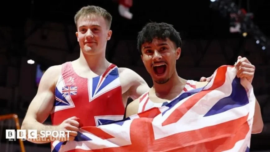 Jake Jarman and Luke Whitehouse Secure GB One-Two in Gymnastics Floor Final