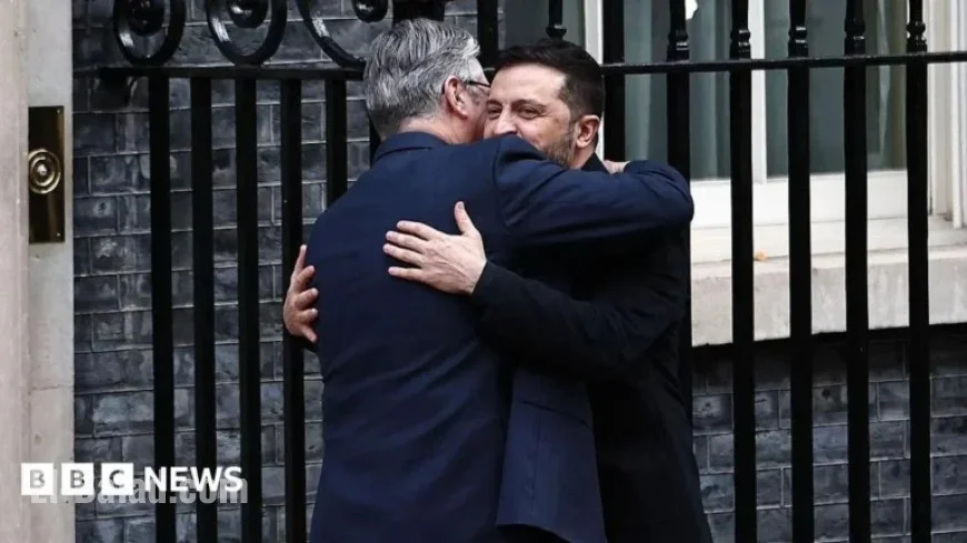 Zelensky Welcomes Starmer to No 10 for Crucial Ukraine Talks