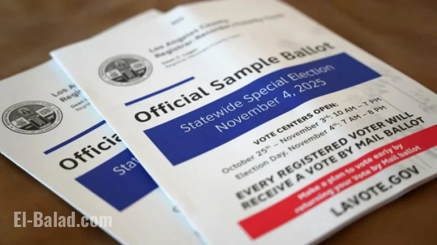 DOJ Deploys Election Monitors to California and New Jersey