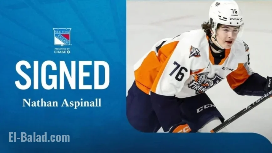 Rangers Secure Deal with Nathan Aspinall
