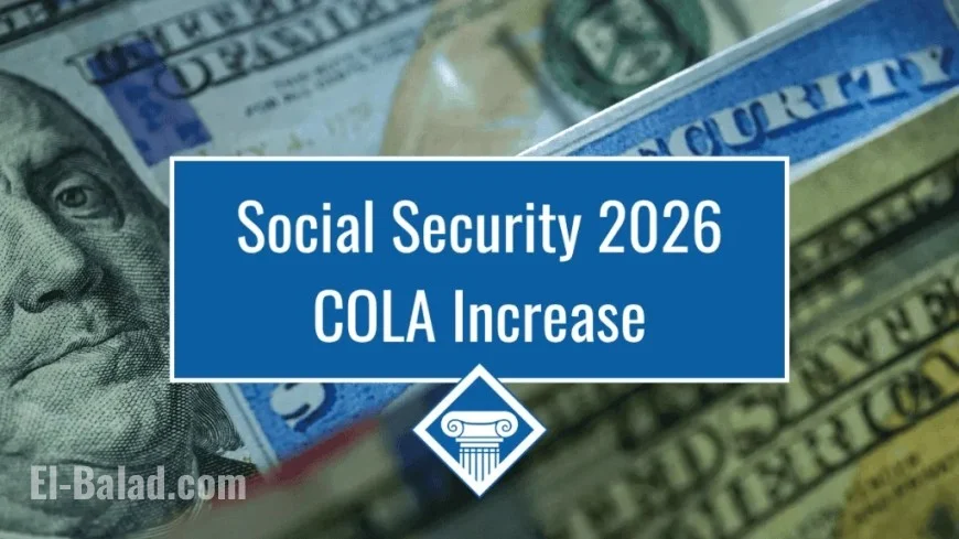 Social Security 2026 COLA Increase: 2.8% boost starts in January—what changes for your check