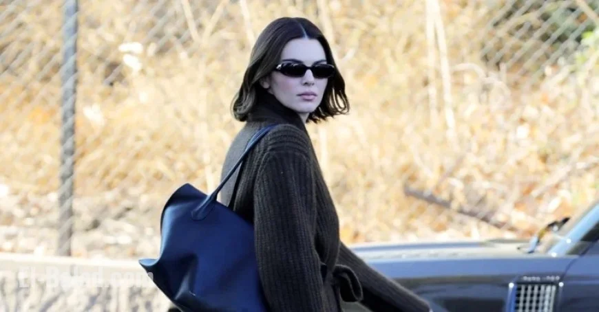 Kendall Jenner Embraces Season’s Top Elegant Legging Color Trend