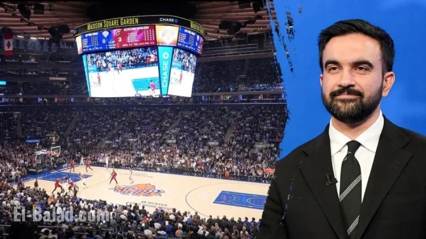 Knicks Demand Mamdani Stop Logo Use, Deny Endorsement