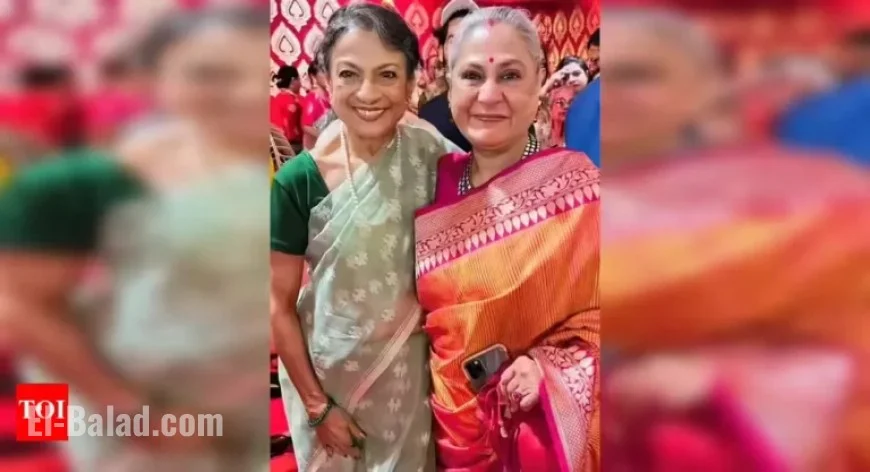 Tanishaa Mukerji Shares Reunion Photo of Icons Tanuja and Jaya Bachchan