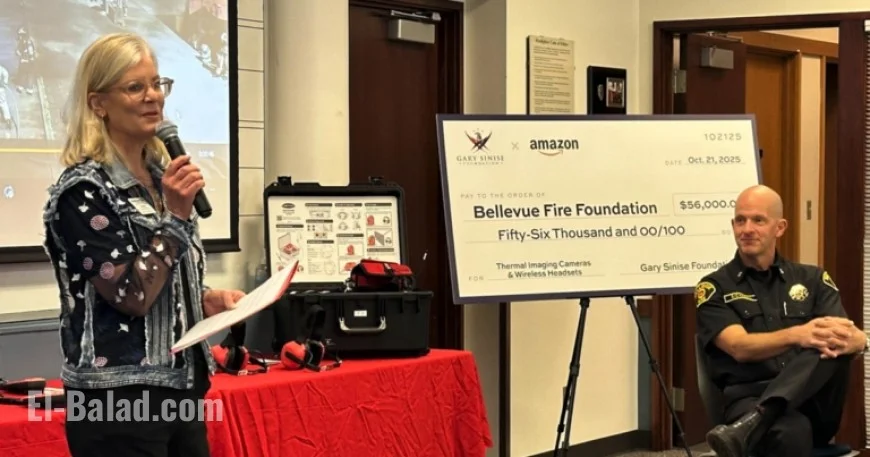 Amazon and Gary Sinise Foundation Award Equipment Grants to Local Firefighters