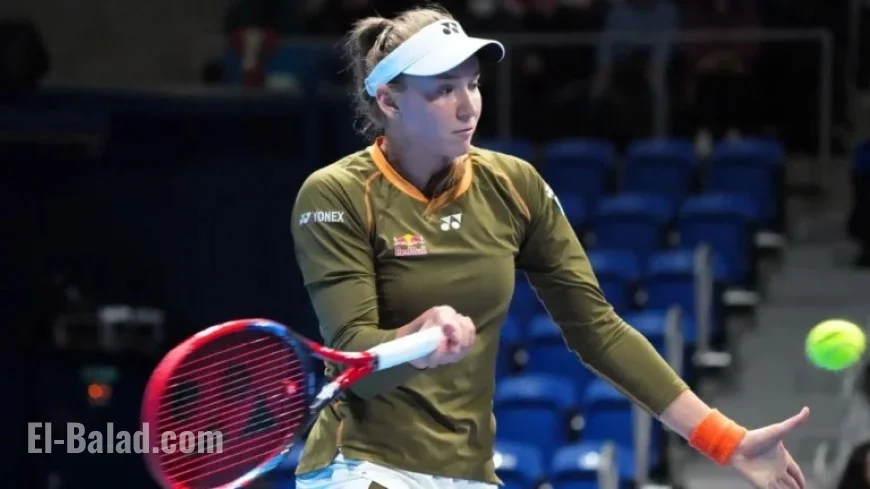 Rybakina Secures Final WTA Finals Slot