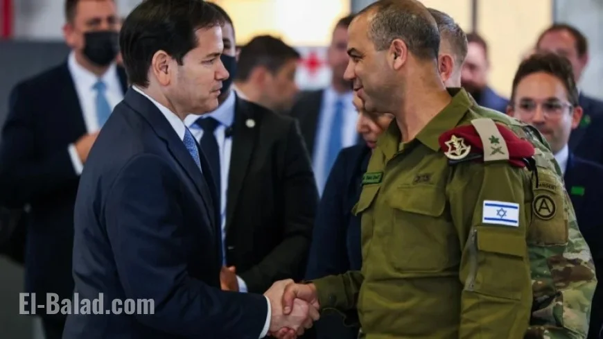 Marco Rubio Visits US-Led Center in Israel Managing Gaza Ceasefire