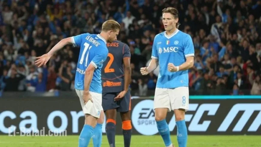 De Bruyne Scores Penalty Against Inter, Leaves Field in Tears