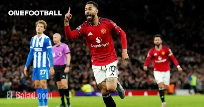 Matheus Cunha Scores First Goal for Manchester United