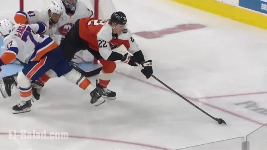 Trevor Zegras Scores Against New York Islanders
