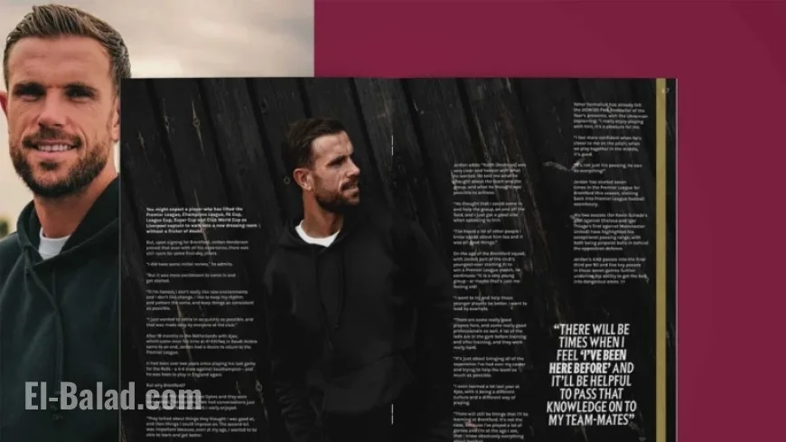 Jordan Henderson Reflects on First Match Against Former Club Liverpool