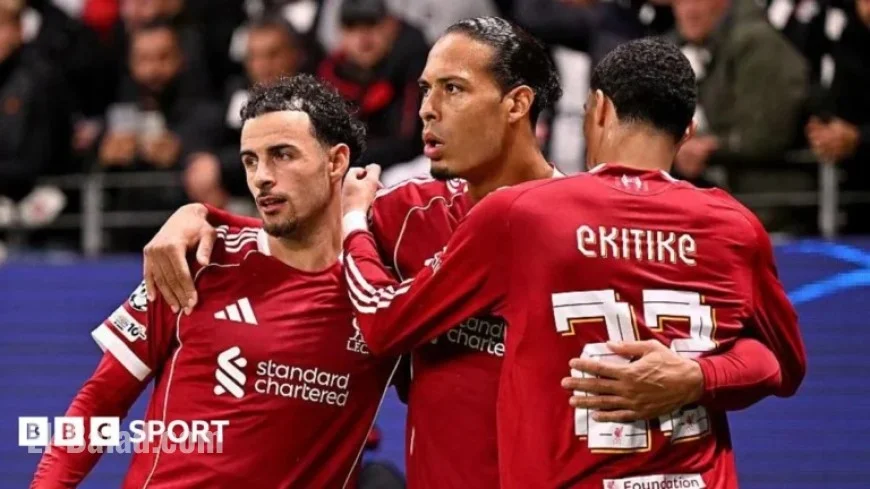 Liverpool Dominates Eintracht Frankfurt 5-1, Ends Losing Streak