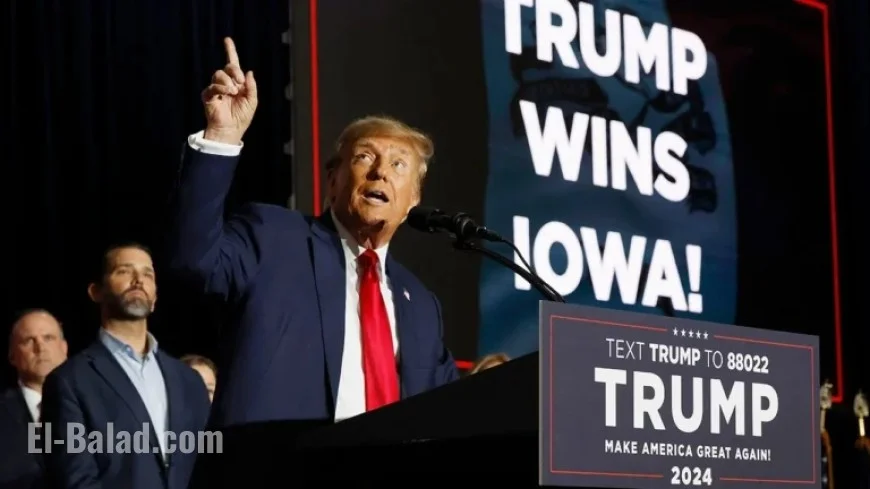 Trump Wins Legal Battle, Iowa Poll Lawsuit Moves to State Court