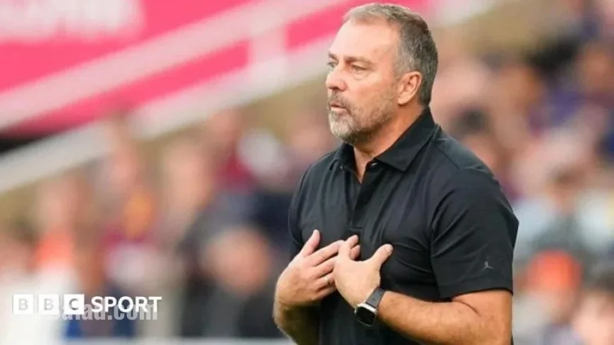 Barcelona: Hansi Flick Vows Behavior Change for Grandchildren Post-Girona Red Card