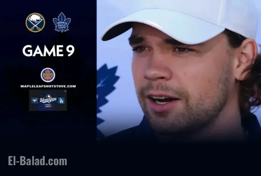 Toronto Maple Leafs vs. Buffalo Sabres: Game 9 Preview, Lineup, and TV Details