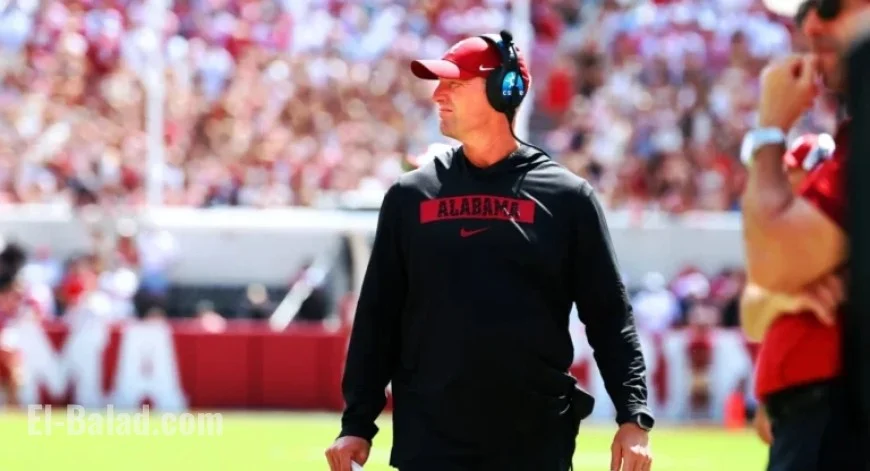 Kalen DeBoer Updates on Geno VanDeMark Ahead of South Carolina Game