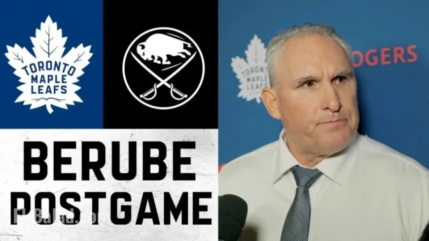 Craig Berube Analyzes Post-Game Performance Against Buffalo Sabres – Oct 24, 2025