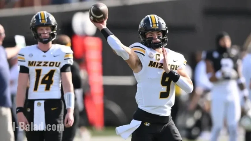 Missouri QB Beau Pribula Injured, Carted Off During Vanderbilt Game