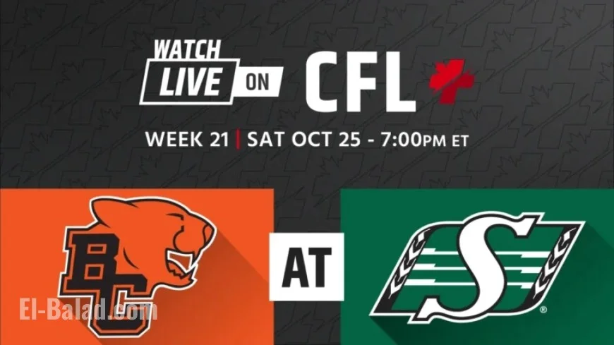 BC Lions Face Off Against Saskatchewan Roughriders in Week 21 Showdown