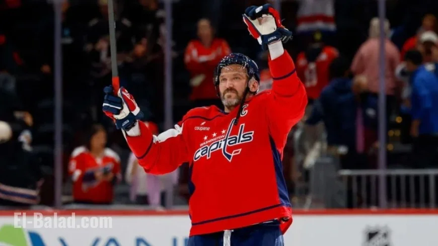 Ovechkin Reaches 1,500 NHL Games with Capitals, Showcasing Determination