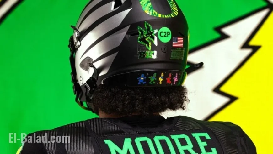 Oregon’s Grateful Dead-Themed Uniforms Lead Week 9 College Football Apparel