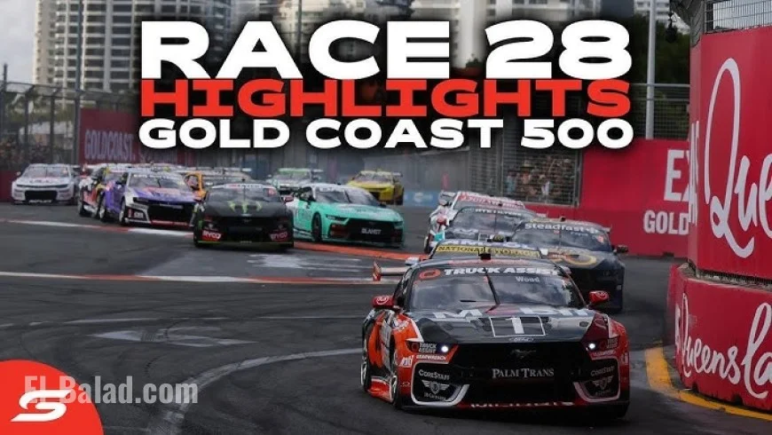 GC500 Day 2: Mostert conquers chaotic opener, Kostecki’s qualifying crash overshadows wild start as Gold Coast 500 heads to Sunday decider