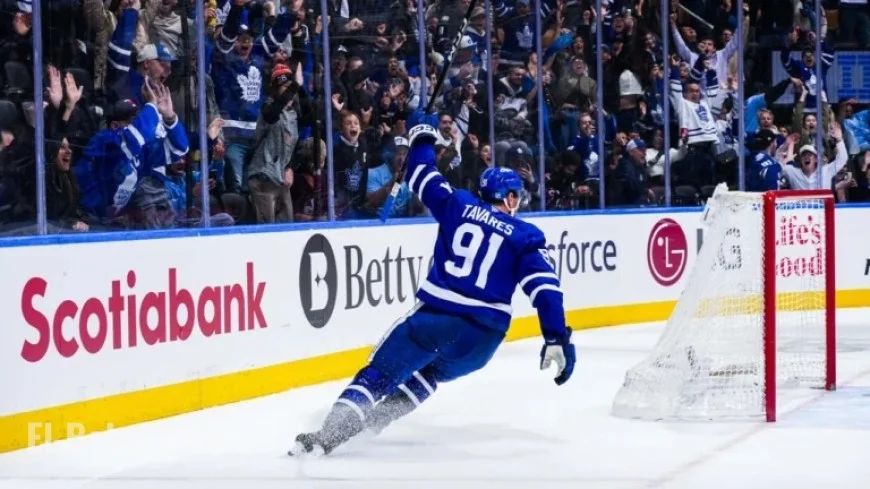 Tavares Hits 499th NHL Goal in OT as Maple Leafs Defeat Sabres