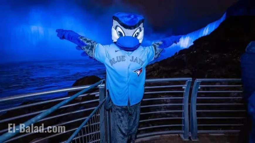 Niagara Falls Illuminates Blue for Blue Jays This Weekend