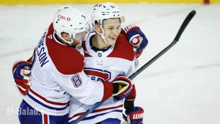 Canadiens’ Ivan Demidov Shines, Quickly Adapts to NHL Speed