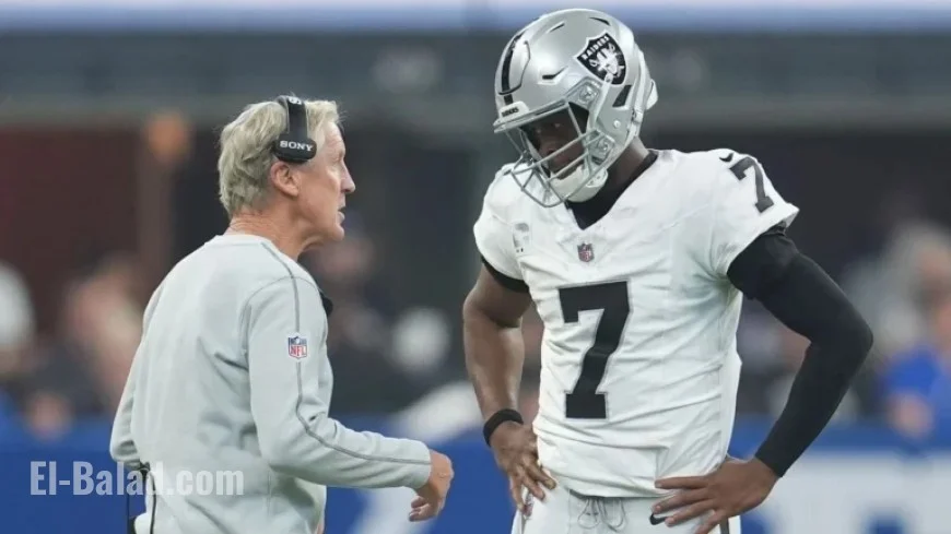 Las Vegas Raiders’ Struggle: Analyzing Their 2-5 Season and Future Prospects