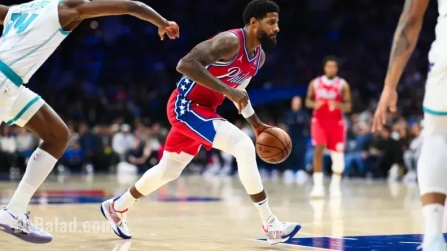 Paul George Injury Update Ahead of Sixers vs. Hornets Home Opener