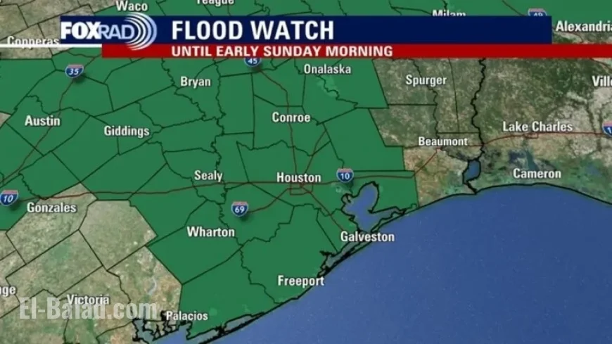 Houston Braces for Second Wave of Storms Tonight
