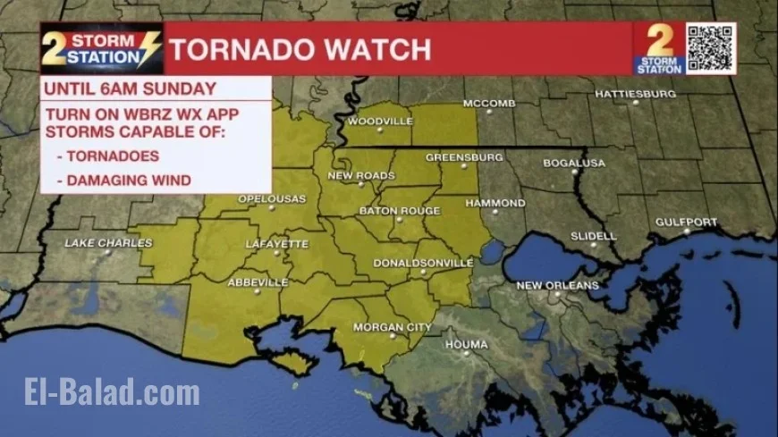 Capital Region Faces Tornado Watch as Overnight Storms Approach