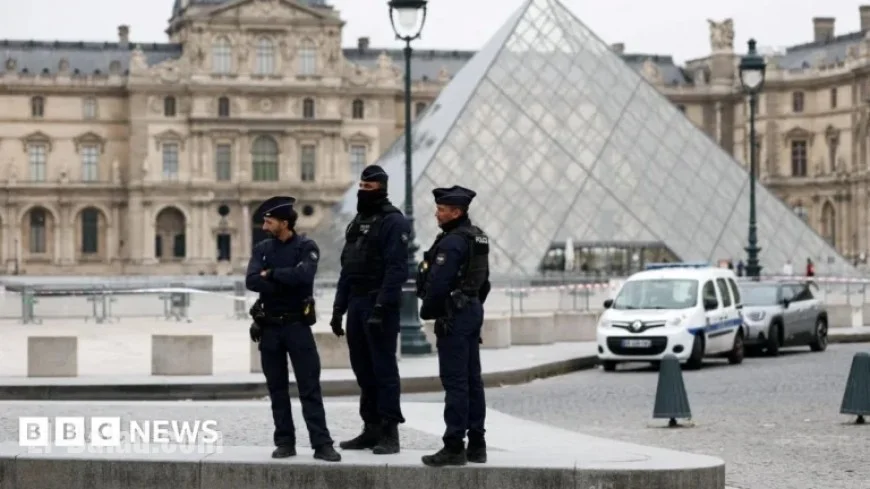 French Authorities Arrest Two for Louvre Jewel Theft, Reports Say