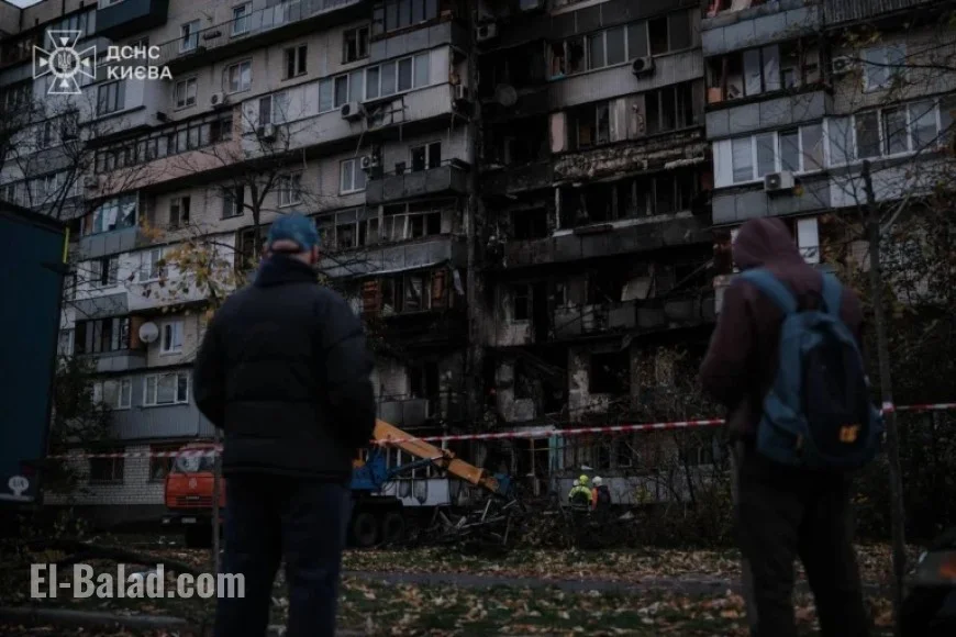 Russian Drone Attack in Kyiv Kills 3, Injures 32 in Residential Area