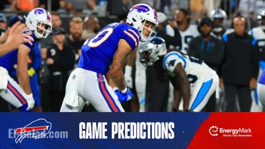 Week 8 Predictions: Buffalo Bills vs. Carolina Panthers Game