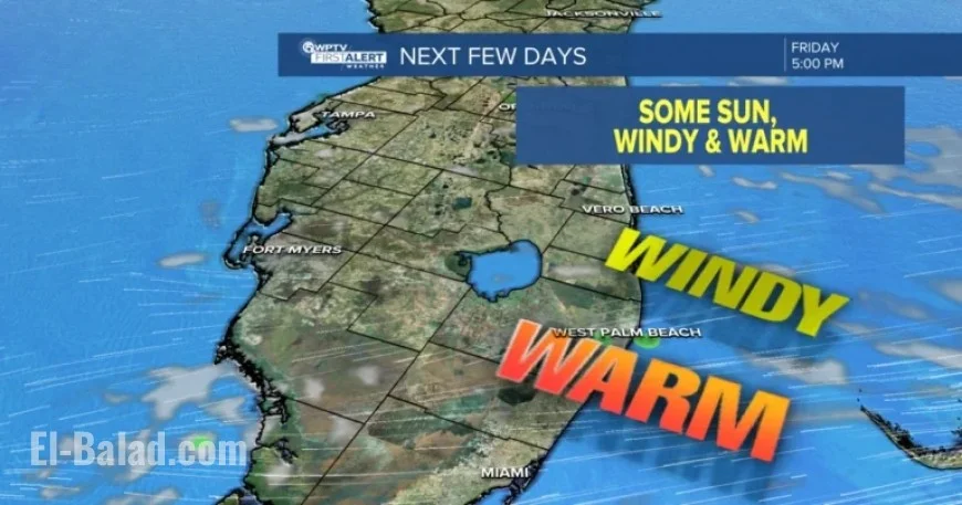 Sunny Skies Expected Despite Windy Weekend Forecast