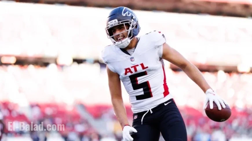 Falcons List WR Drake London as Questionable Due to Hip Injury