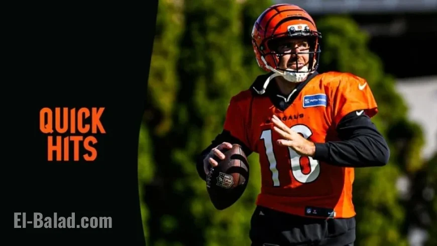 Joe Flacco, Bengals’ Chase, Higgins Aim for 4-4 Record