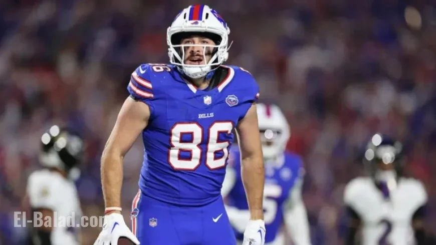 Dalton Kincaid’s Week 8 Status: Will the Bills TE Play Today?